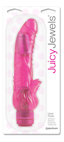 Vibrador Juicy Jewels Vivid Rose Cosolador Rabbits Sexshop