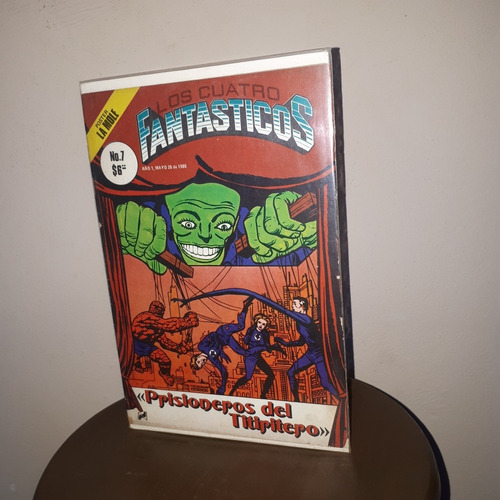 Comic Los Cuatro Fantasticos No 7