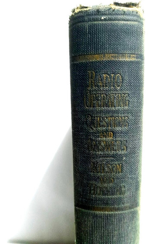 Preguntas Y Respuestas De Radio Operador 1936 Ingles
