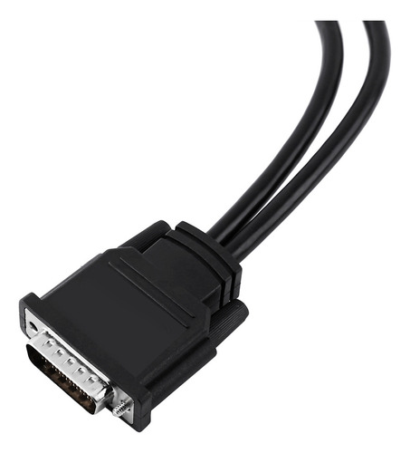 Cable Adaptador Divisor De Cable Dms59 A Doble Vga, Vga