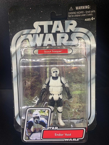 Star Wars Hasbro Otc 3.75 Rotj Scout Trooper Nuevo