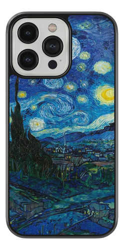 Case Funda Para iPhone Noche Estrellada Van Gogh Ciudad Arte