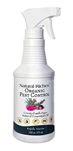 Repelente De Plagas - Natural Riches Organic Bug Spray Repel