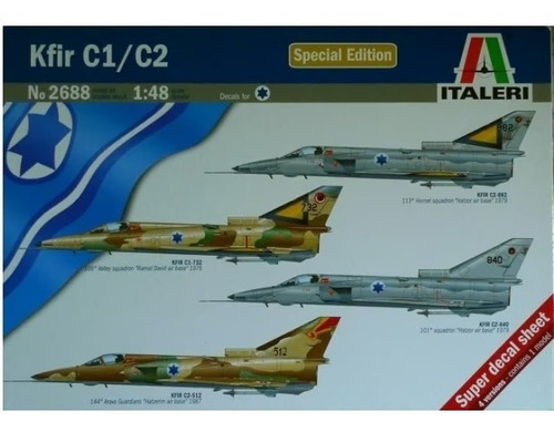 Kfir C1/c2 1/48  Marca Italeri 