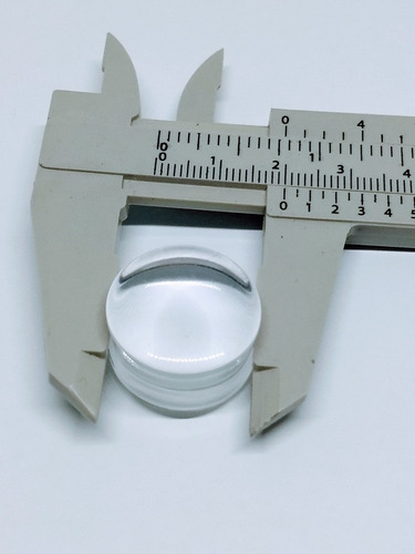 Alargador Plug 20mm Transparente 2 Unid Acrílico Piercing