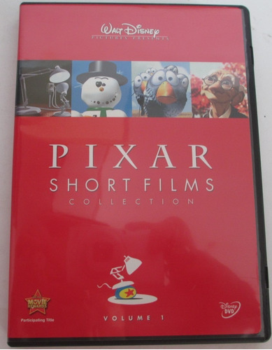D5112 - Dvd Pixar Short Films Collections Com 13 Filmes Curt