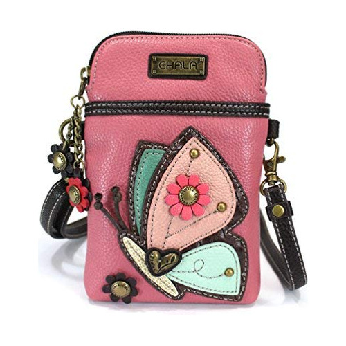 Bolsos Chala Charming Butterfly Theme Collection (pink Phone