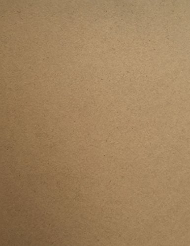 Brown Kraft Reciclado El 100% De Papel De Tarjetas - 8,5 X 1