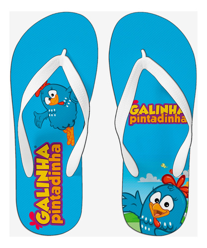 Chinelo Galinha Pintadinha