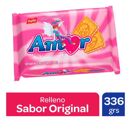 Galletitas Amor Dulces Bagley 3 X 112 Gr