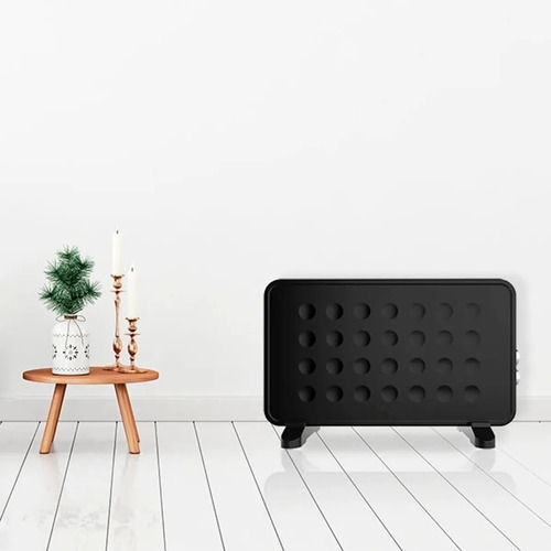 Imagen 4 de 4 de Caloventor Electrico 2000w Westinghouse Calefactor Convector Color Negro
