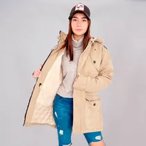 Comprar Customs Ba Camperas Mujer Parka Corderito Campera Invierno X