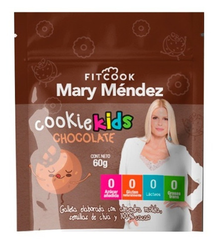 Cookie Kids Fitcook Mary Mendez - Unidad a $61