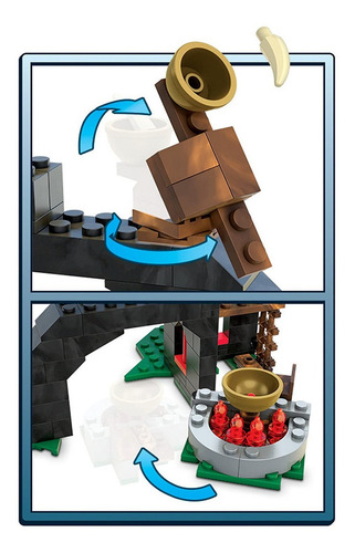 Mega Construx World Casa Brujos Magicos Y Poviones 189 Pz