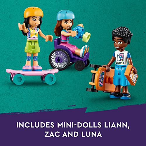 Lego Friends Skate Park 41751, Juguetes De Patineta Para Niñ