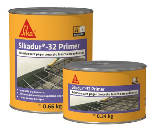 Sikadur 32 Primer Puente Adherencia Epoxi Concreto 1kg