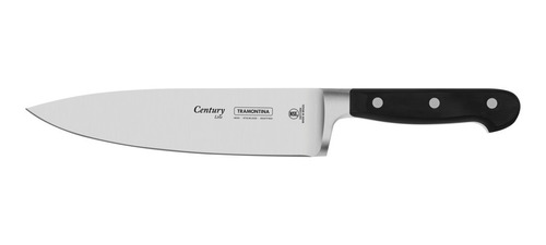 Cuchillo Chef Tramontina Century Con Lámina De Acero Inoxida