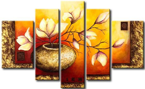 Cuadros Florales Dipticos Tripticos Modernos