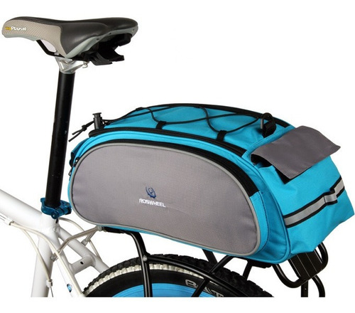 Bolso Impermeable Para Parrilla 13 L Trasera Bici Roswheel