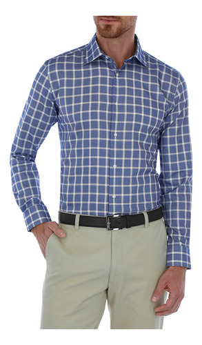 Camisa Business Casual Scappino Étamine Cuadros 770