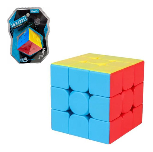 Imagen 1 de 9 de Cubo Magico Rubik 3x3 Moyu Alta Velocidad De Competencia