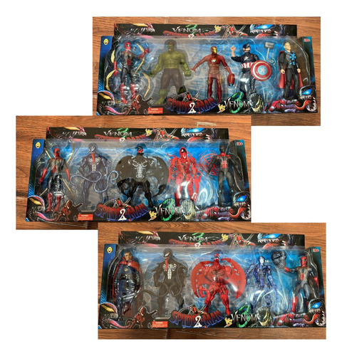 Set 6 Figuras Marvel Legends / Spiderman / Doctor Strange