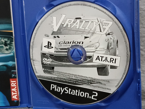 Videojuego Ps2 Playstation 2 Original V Rally 3 Región Pal (Usado)