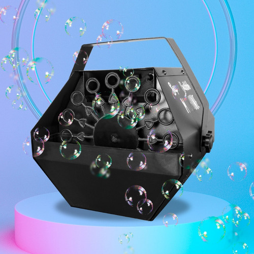 Imagen 2 de 5 de Maquina De Burbuja Eventos Dj Bubble Machine - Steelpro