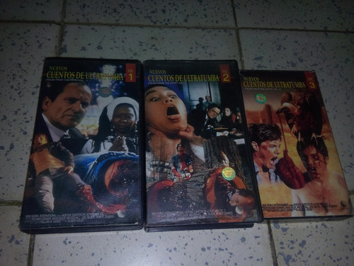 Tales From The Crypt Volumen 1, 2, Y 3 En Vhs Buen Estado (Usado)