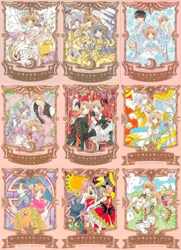 Sakura Card Captor Mangas Deluxe Vol. 1 A 9 Español Nuevos