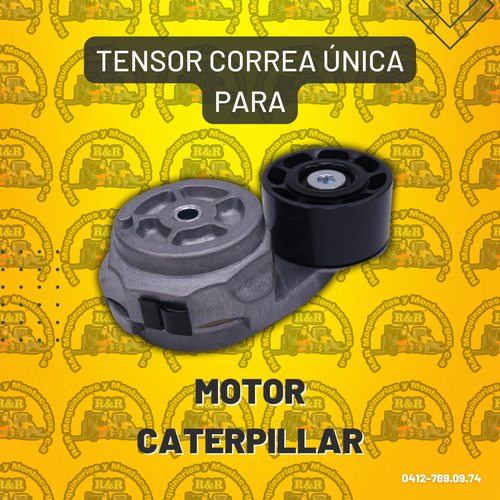 Tensor Correa Única Para Motor Caterpillar