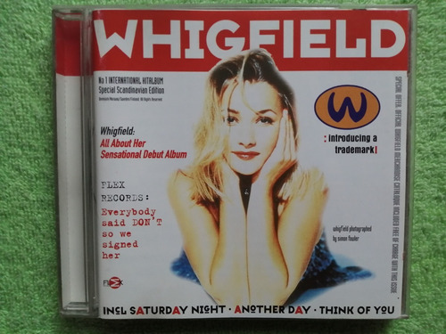 Eam Cd Whigfield Album Debut 1995 + 2 Bonus Megamix + Remix