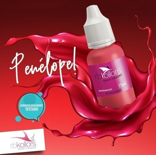 Imagem 7 de 7 de Kit Lips Pigmentos Lábios Rb Kollors - 6 Pigmentos 5ml Cada