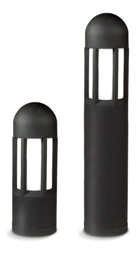 Farola Piso Exterior 200cms Aluminio Negro Mod 1200/26 Fw 