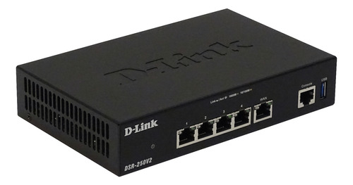 D-link 3-1000 1-wan 1-configu Console-rj45 Usb Ips Router In