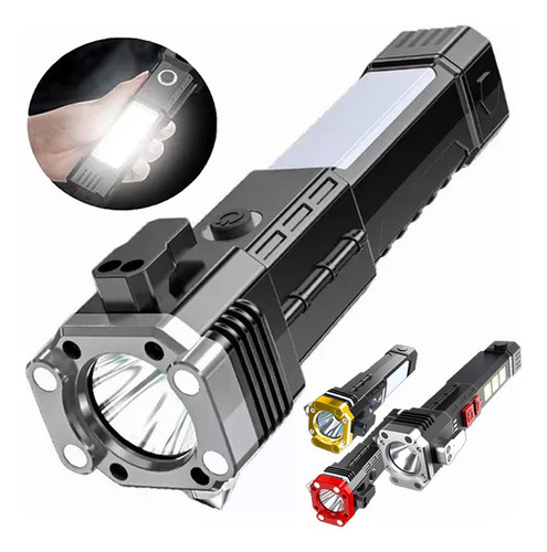 Lanterna Tática Militar Led Multifuncional 4 E 1 Para Carros | MercadoLivre