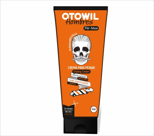 Imagen 2 de 6 de Crema Para Peinar Hombres Hidratación X6 Unidades X150g