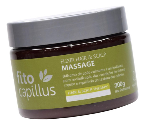 Máscara Grandha Fito Capillus Elixir Hair Scalp Reflexologia