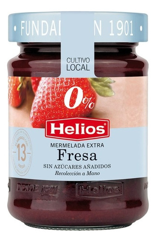 Mermelada De Fresa Sin Azucares Añadidos Diet Helios 280g