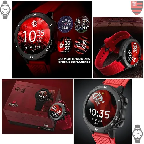 Smartwatch Flamengo Technos Connect Sports - flamengo