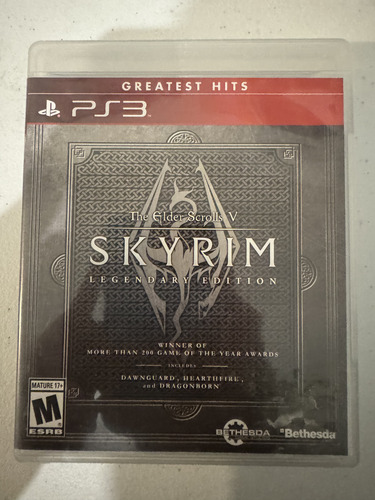 The Elder Scrolls 5 Skyrim Legendary Edition Ps3 Original (Usado)