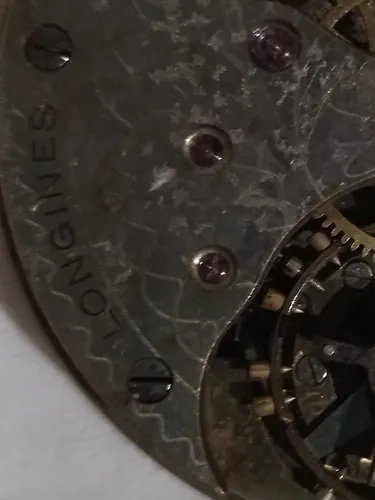Maquinaria De Antiguo Reloj De Bolsillo Longines Original (Usado)