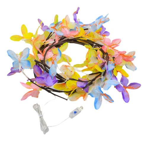 Rama De De Navidad Iluminada, Ramas Iluminadas, 4,5 V,