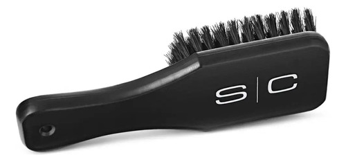 Cepillo Profesional Barbero De Madera Paddle Brush Sc Color Negro