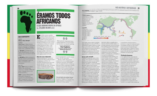 O Livro Da História Negra, De Vários. As Grandes Ideias De Todos Os Tempos Editorial Globo Livros, Capa Dura Em Português, 2021