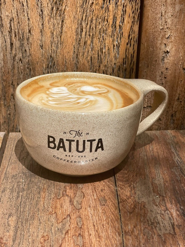 Tazón Café Blanco De Especialidad Barista - Cerámica 340cc