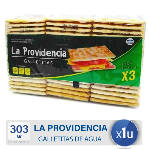 Galletitas De Agua Sandwich La Providencia - Mejor Precio