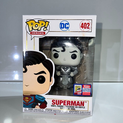 Superman -402- Funkopop San Diego Cómic Con Sdcc 2021 Intern