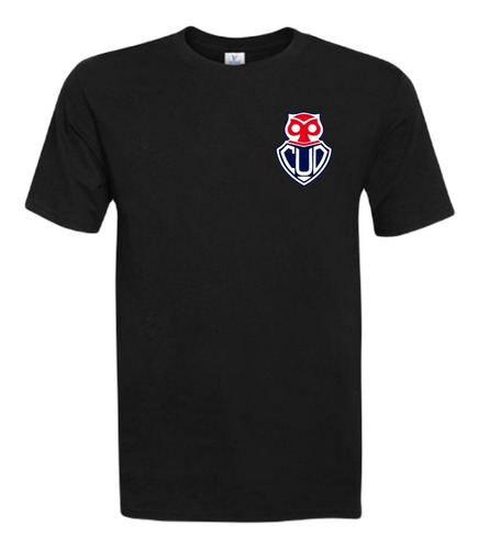 Polera Universidad De Chile Logo Retro