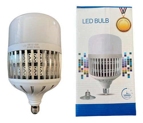 Foco Led 100w Ahorrador Equivale A 1000w Tipo Bala 